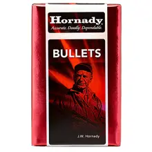 Hornady 10mm .400 180gr FMJ-FP Handgun Bullets, Full Metal Jacket Flat Point, Box of 100 - 40047