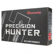 HORNADY PRECISION HUNTER .270 WSM AMMUNITION 20 ROUNDS 145 GRAIN ELD-X POLYMER TIP BOAT TAIL 3100FPS