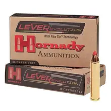 Hornady Leverevolution .44 Magnum Ammo 225 Grain FTX, Box of 20 Rounds, 92782