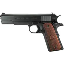 American Classic AC45G 1911 Government Series .45 ACP 5" 8+1 Semi-Automatic Pistol with Matte Blued Hardwood MAC Logo Grip