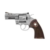 Colt Python .357 Mag 3" 6RD Revolver - Tyler Gun Works Premier Grade, Custom Engraved with Stag Grips