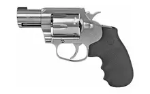Colt King Cobra Carry Revolver, .357 Magnum, 2" Barrel, 6 Rounds, Stainless Steel with Black Hogue Overmolded Grip