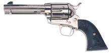 Colt Single Action Army Peacemaker 45LC 4.75in Nickel Revolver - SAA P1841 - 6 Rounds