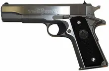 Colt 1911 Government Model 38 Super 5in 9rd Stainless Steel Pistol O2091