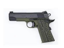 Colt 1911 Lightweight Army Commander Pistol .38 SUP 4.25IN 9RD O4540XSE - Army Green/FDE