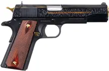 Colt 1911 Heritage Government Classic Series 38 Super 5" Limited Edition Engraved Pistol