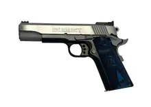 Colt Gold Cup Lite Series 70 1911 .45ACP Pistol, 5" Barrel, Two-Tone Stainless/Blued, G10 Grips, 8-Rounds