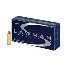 SPEER LAWMAN .38 SPECIAL +P AMMUNITION 1000 ROUNDS TMJ 158 GRAINS 53750