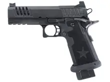 STACCATO P DPO HERITAGE EDITION X 9MM 4.15" 20RD OPTIC READY PISTOL | BLACK W/ TAC TEXTURE GRIP