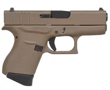 Glock 43 9MM 3.39" Full FDE Cerakote 6RDS Pistol PI4350201FDE