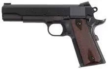 COLT GOVERNMENT .45ACP 5" 7+1 ROUNDS, BLEMISHED BLUE/BLACK, WOOD GRIPS BLACK LIMITED EDITION FACTORY