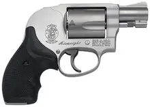 SMITH WESSON 163070 MODEL 638 AIRWEIGHT 38 SPECIAL P STAINLESS STEEL 1.88 BARREL 5RD CYLINDER MATTE SILVER ALUMINUM ALLOY JFRAME POLYMER GRIP INTERNAL LOCK
