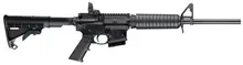 SMITH WESSON 10203 MP15 SPORT II NJ COMPLIANT 5.56X45MM NATO 101 16 4140 STEEL ARMORNITE FINISHED BARREL FIXED STOCK ADJUSTABLE A2 FRONTMAGPUL MBUS REAR SIGHTS FORWARD ASSIST OPTICS READY