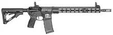SMITH WESSON 13551 MP15T II LIMITED EDITION ENGRAVED 5.56X45MM NATO 16 301 MATTE BLACK ENGRAVED REC RAPTORLT CH MAGPUL CTR STOCK MP GRIP WITH INTERCHANGEABLE PALMSWELLS RIGHT HAND
