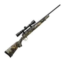 SAVAGE ARMS AXIS XP COMPACT BOLT-ACTION RIFLE WITH SCOPE - .243 WINCHESTER - MOSSY OAK BREAK-UP