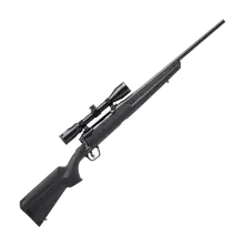 SAVAGE AXIS II XP COMPACT BOLT-ACTION RIFLE WITH BUSHNELL SCOPE - 6.5 CREEDMOOR - BLACK
