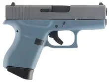 Skydas Gear Glock G43X Blue Titanium 9mm 3.41 Barrel 10-Rounds