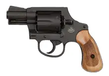 Rock Island Armcor M206 Spurless .38 Special, 2" Barrel, 6-Round, Parkerized Steel with Wood Grips, Model 51280