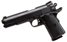 Rock Island Armory M1911-A1 Rock Standard FS Tactical .45 ACP Semi-Automatic Pistol, 5" Barrel, 8 Rounds, Parkerized Finish, Black Rubber Grip