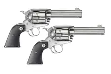 RUGER VAQUERO SASS 45 LC 5.5" 6RD REVOLVERS SOLD IN CONSECUTIVE PAIRS - STAINLESS