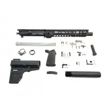 PSA 10.5" 5.56 NATO 1/7 Phosphate 12"Slant M-Lok MOE EPT Shockwave Pistol Kit - 5165447584