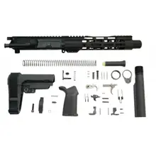 PSA 7.5" 300AAC Blackout 1/8 Phosphate 9" Lightweight M-Lok MOE EPT SBA3 Pistol Kit - 5165448841