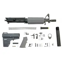 PSA 10.5" Carbine-Length 5.56 NATO 1/7" Nitride Classic Shockwave Pistol Kit, Gray - 5165449226