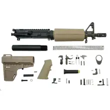 PSA 10.5" 5.56 NATO 1/7" Nitride Classic Shockwave Pistol Kit, Flat Dark Earth - 5165449746