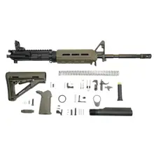 PSA 16" M4 5.56 NATO 1/7 Nitride MOE CTR Rifle Kit w/MBUS Rear, ODG - 5165449896