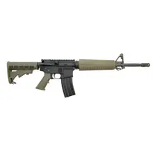 PSA 16" Mid-Length 5.56 NATO 1/7 Nitride Freedom Rifle, Olive Drab Green - 5165450007