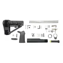 PSA SBA4 MOE EPT Pistol Lower Build Kit, Black