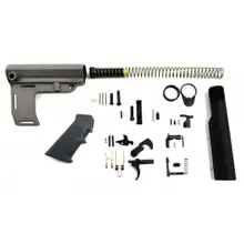 PSA Classic MFT Battlelink Pistol Lower Build Kit, Gray