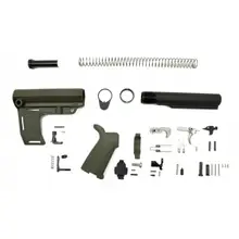 PSA MFT Battlelink MOE EPT Pistol Lower Build Kit, Olive Drab Green