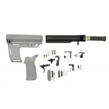 PSA MFT Battlelink Pistol Lower Build Kit, Gray