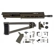 PSA JAKL 10.5" 5.56 NATO 1/7 Nitride MOE EPT Triangle Side Folding Pistol Kit, ODG