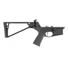 PSA Complete JAKL Rifle Lower with Triangle Stock 300BO MOE EPT, Black