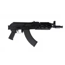 PSA AK-P GF3 MOE Picatinny Pistol with ALG Trigger and JL Billet Rail, Black