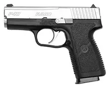 KAHR ARMS P40 Semi-Auto Pistol, 40 S&W Caliber, 3.6" Stainless Steel Barrel, Black Matte Finish, Polymer Grip, Night Sights, 7-Round Capacity