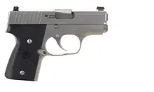 KAHR ARMS MK9 M9093A 9MM 3" Stainless Steel Pistol with 6+1 & 7+1 Capacity, Textured Black Nylon Grip - CA Compliant