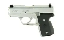 Kahr Arms MK9 9mm Luger 3" Stainless Steel Barrel Handgun with Tritium Night Sights, 6+1 & 7+1 Magazines, Black Nylon Grip - CA Compliant