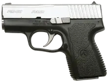 Kahr Arms PM40 Stainless Steel Pistol with Tritium Night Sights, .40 S&W, 3.1" Barrel, 5+1/6+1 Rounds, Black Matte Finish, Textured Polymer Grip