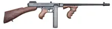 Auto-Ordnance Thompson 1927A-1 Deluxe Semi-Automatic .45 ACP Carbine with 16.5" Barrel, 20 Round Stick Magazine, Walnut Stock, and Blued Finish