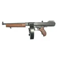Thompson 1927A-1 Deluxe Semi-Auto Pistol, .45 ACP, 10.5" Barrel, 10 Round Drum, Kahr Arms TA510D