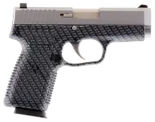 KAHR Arms CW9 9MM Stainless Steel Pistol with 3.6" Barrel, Carbon Fiber Frame, and 7-Round Capacity