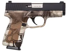 Kahr Arms CW9 9mm Luger 3.60" 7+1 Kryptek Highlander Black Cerakote Polymer Grip