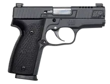 KAHR Arms K9 25th Anniversary Edition 9mm Luger, 3.5" Sniper Gray Slide, Black Hogue Aluminum Grip - 7+1 Rounds K9094NC1