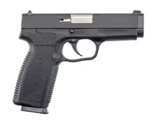 Kahr Arms CT9 9MM Semi-Auto Pistol with 4" Barrel, 8-Rounds, Adjustable Rear Sight, and Black Textured Polymer Grip
