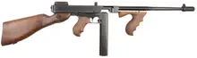 Thompson Auto-Ordnance 1927A-1 Deluxe T114 Semi-Automatic Carbine, .45 ACP, 16.5" Barrel, 20+1 Rounds, Blued Finish, Walnut Stock