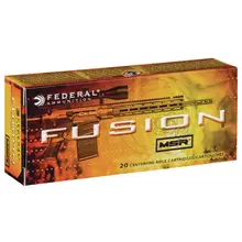 Federal Fusion .300 AAC Blackout 150 Gr Fusion Soft Point Ammunition, 20 Rounds - F300BMSR2