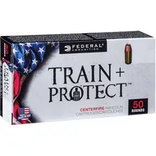 Federal Train & Protect .45 ACP Ammunition, 230 Grain VHP, 50 Rounds per Box - TP45VHP1